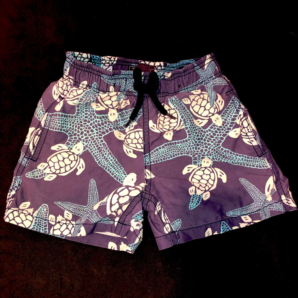 Vilebrequin boys swim trunks in size 4 toddler